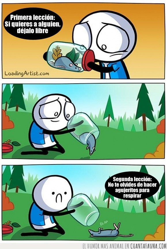 agujeros,asfixia,bote,mascota,matar,morir,rata,respirar,tapa,pobrecita